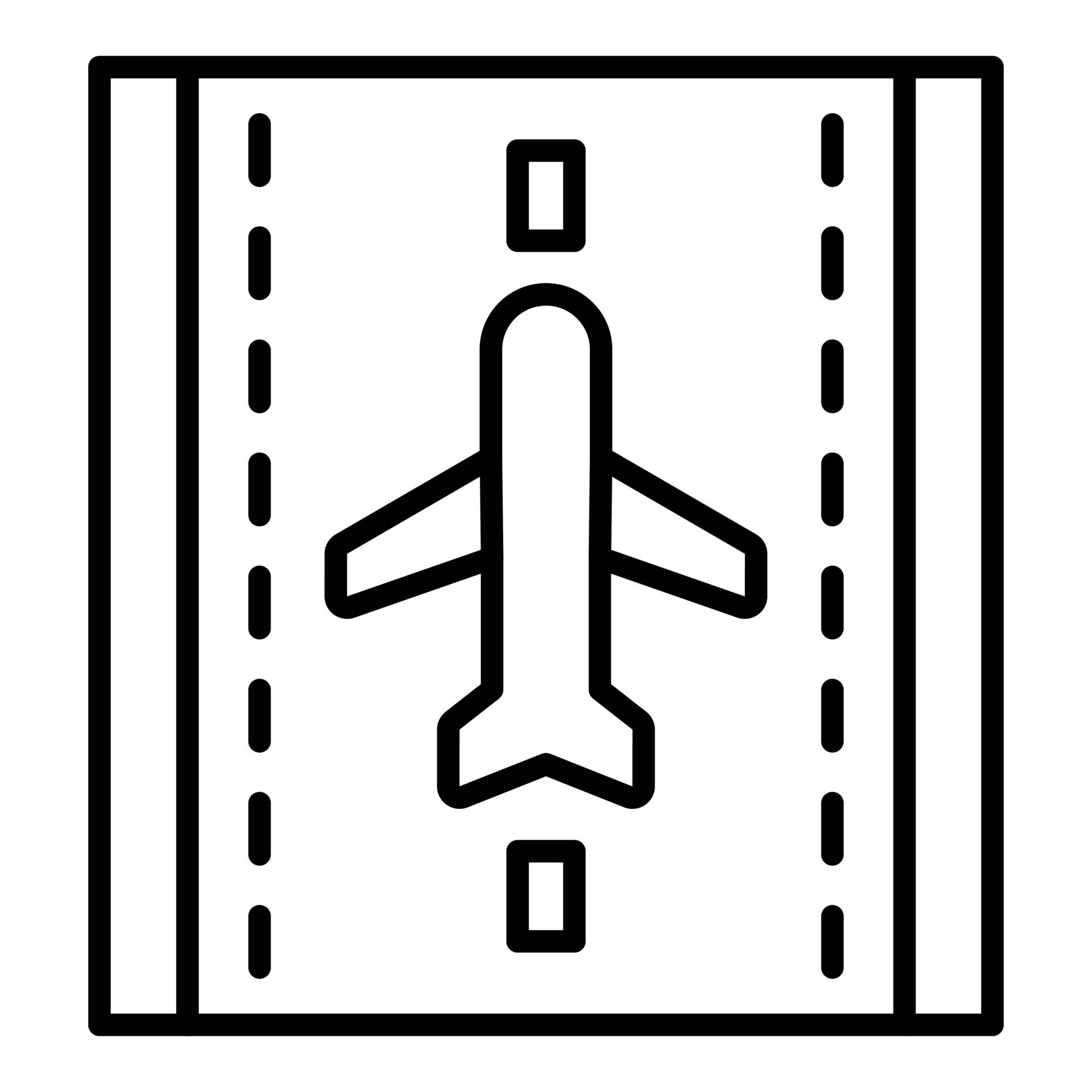 runway-icon-style-vector